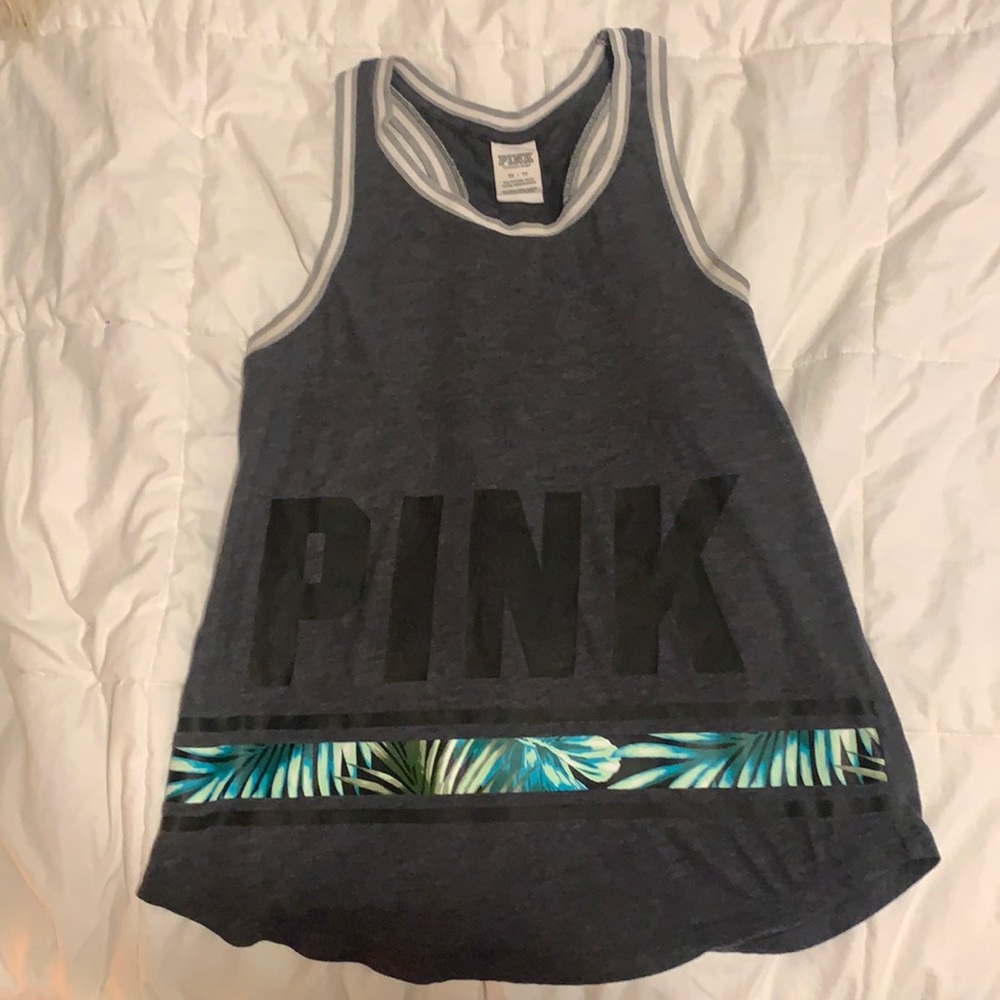 PINK Gray Tropical Tank XS